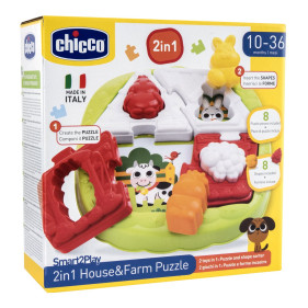 2in1 House & Farm Puzzle