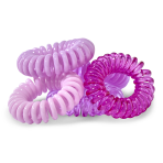 Accessoires et autres pour enfants - MARTINELIA SPIRAL HAIR TIES - ASSORTED-Violet - Livraison rapide Tunisie