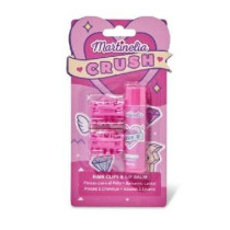 MARTINELIA HAIR CLIPS & BALM Rose