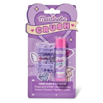 MARTINELIA HAIR CLIPS & BALM Violet
