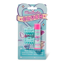 MARTINELIA HAIR CLIPS & BALM Vert