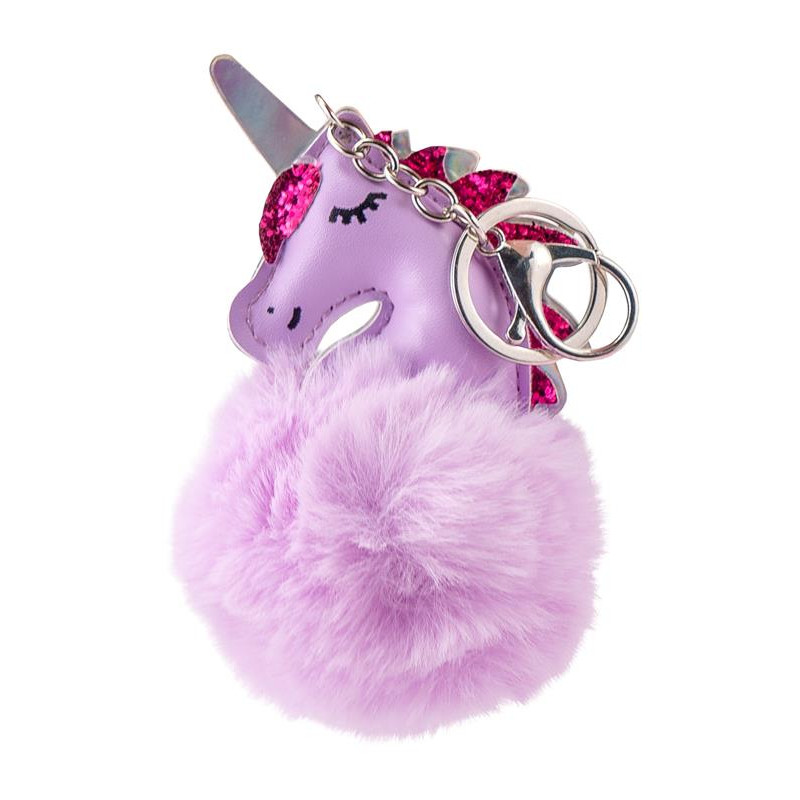 MARTINELIA KEYCHAIN UNICORN PUFF. Violet MARTINELIA KEYCHAIN UNICORN PUFF. Violet