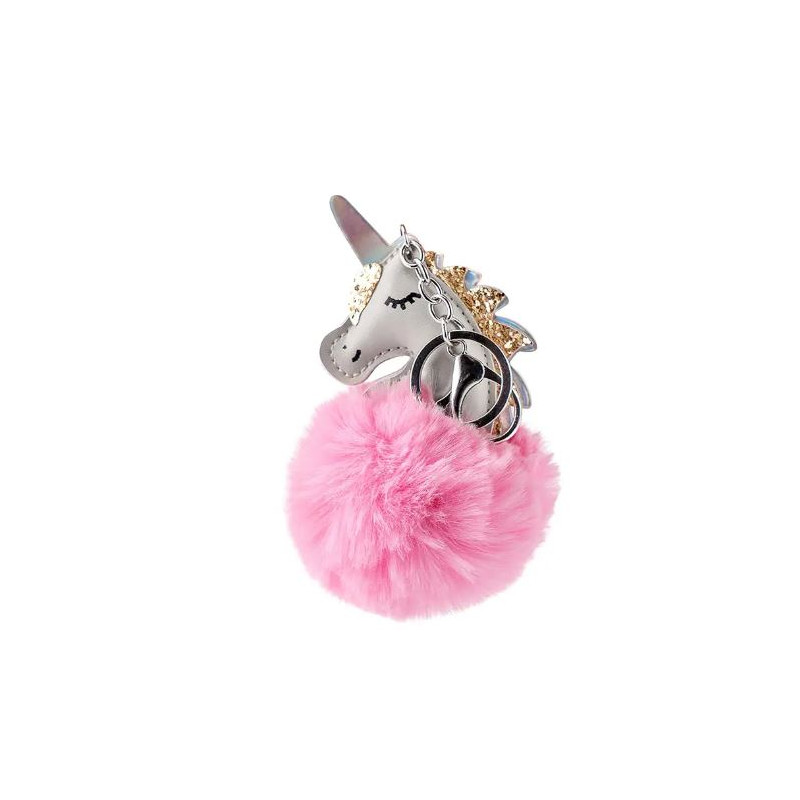 MARTINELIA KEYCHAIN UNICORN PUFF. Rose MARTINELIA KEYCHAIN UNICORN PUFF. Rose