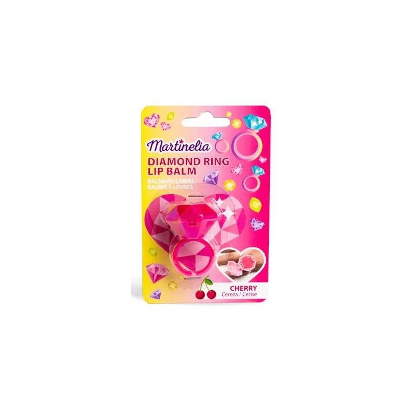 MARTINELIA RING LIP BALM. Rose