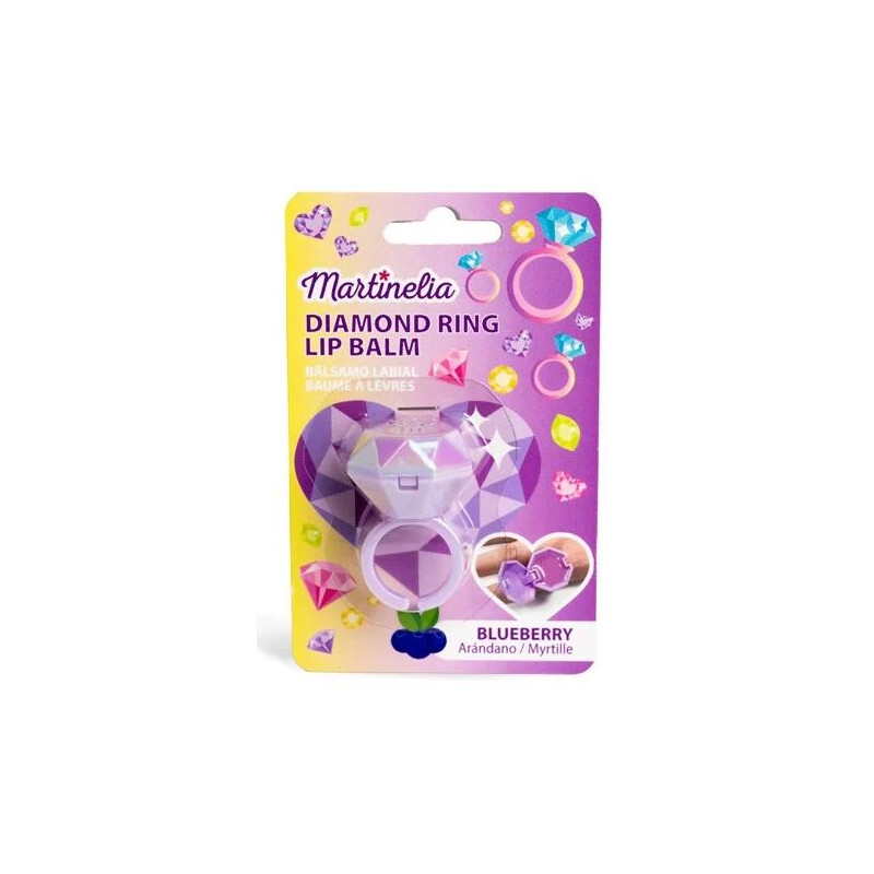 MARTINELIA RING LIP BALM. Violet