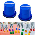 Jeux éducatifs pour enfants - Paire d'échasses avec gomme anti glissade. Bleu - Livraison rapide Tunisie