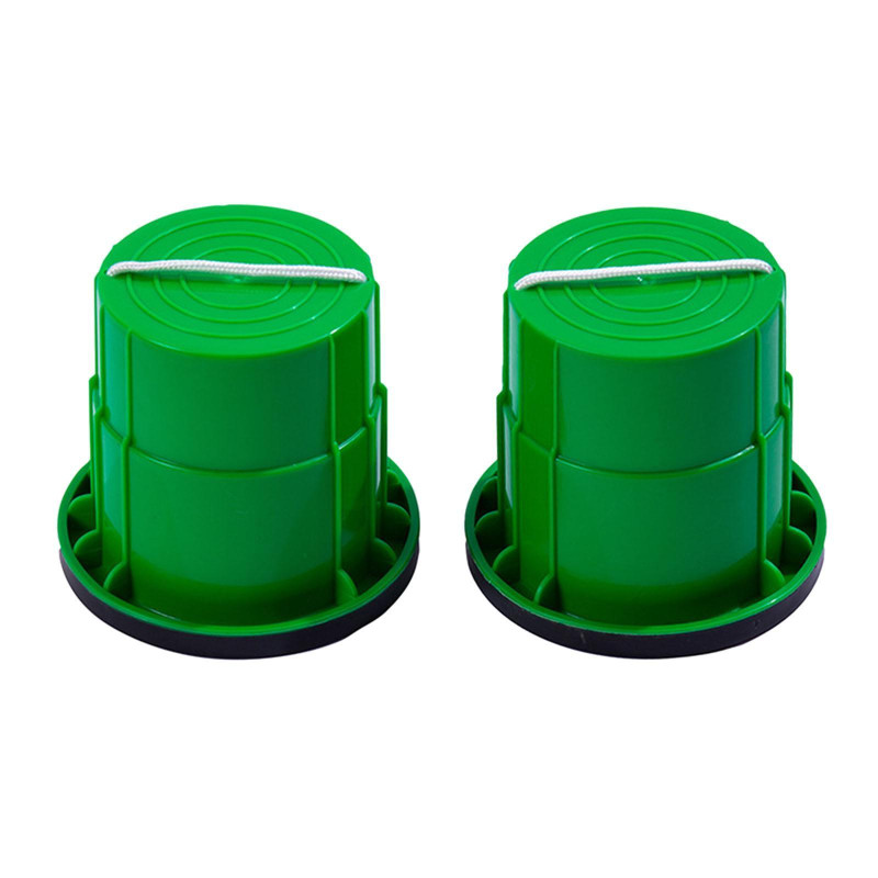 Paire d'échasses avec gomme anti glissade.Vert Paire d'échasses avec gomme anti glissade.Vert