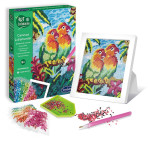 Loisirs créatifs pour enfants - ART & CRÉATIONS - CANEVAS A DIAMANTER - INSEPARABLES - Livraison rapide Tunisie