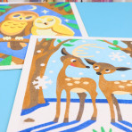 Loisirs créatifs pour enfants - ART & CRÉATIONS SABLIMAGE LES INSÉPARABLES - Livraison rapide Tunisie