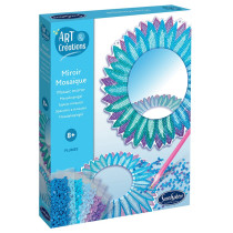 ART & CRÉATIONS - MIROIR MOSAÏQUES - PLUMES