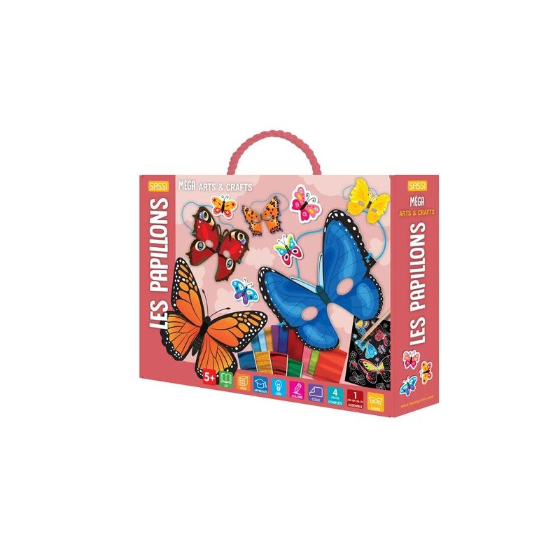 MEGA ARTS & CRAFT. LES PAPILLONS MEGA ARTS & CRAFT. LES PAPILLONS