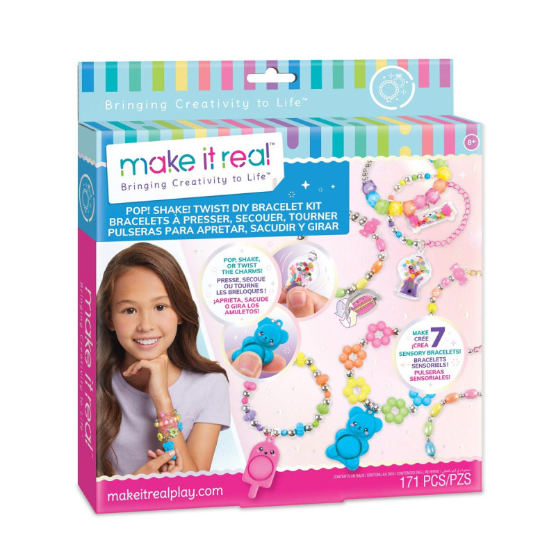 Pop! Shake! Twist! DIY Bracelet Kit Pop! Shake! Twist! DIY Bracelet Kit