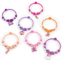 Loisirs créatifs pour enfants - DIY Fashion Beaded Bangle Bracelets - Livraison rapide Tunisie