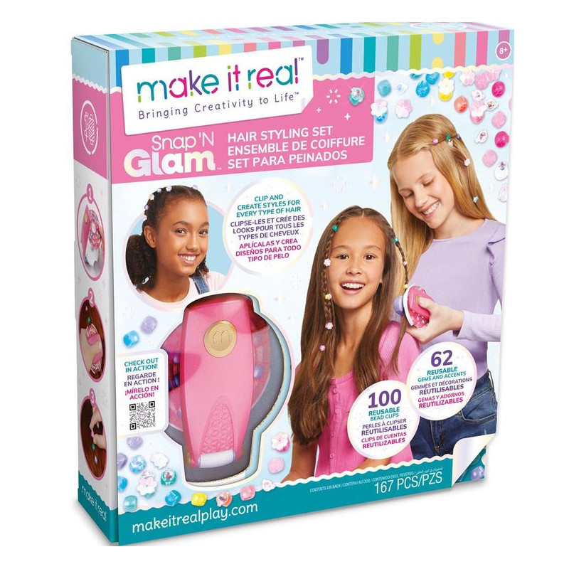 Snap n' Glam Hair Styling Set Snap n' Glam Hair Styling Set