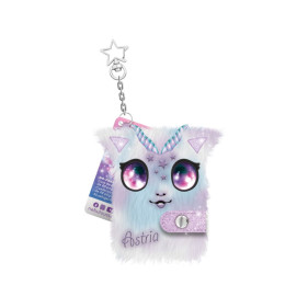 Mini carnet peluche Astria
