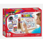 Loisirs créatifs pour enfants - Two-Sided Tabletop Wooden Easel - 19 pcs - Livraison rapide Tunisie