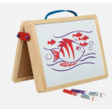 Loisirs créatifs pour enfants - Two-Sided Tabletop Wooden Easel - 19 pcs - Livraison rapide Tunisie