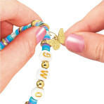 Loisirs créatifs pour enfants - Shimmer 'n Sparkle Sparkling A-Z Fashion Bracelets - Livraison rapide Tunisie