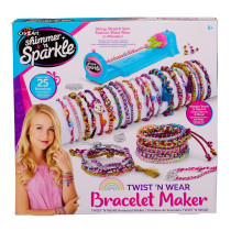 Shimmer 'n Sparkle Twist & Wear Fashion Neon Bracelet Maker