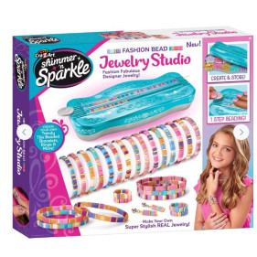 Shimmer ‘n Sparkle Dots & Dashes Tila Bead Bracelet Studio