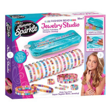 Shimmer ‘n Sparkle Dots & Dashes Tila Bead Bracelet Studio
