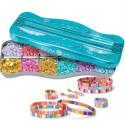 Loisirs créatifs pour enfants - Shimmer ‘n Sparkle Dots & Dashes Tila Bead Bracelet Studio - Livraison rapide Tunisie