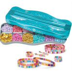 Loisirs créatifs pour enfants - Shimmer ‘n Sparkle Dots & Dashes Tila Bead Bracelet Studio - Livraison rapide Tunisie
