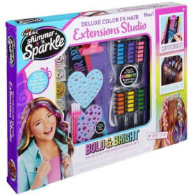 Shimmer 'n Sparkle FX Hair Extensions - Deluxe Value set