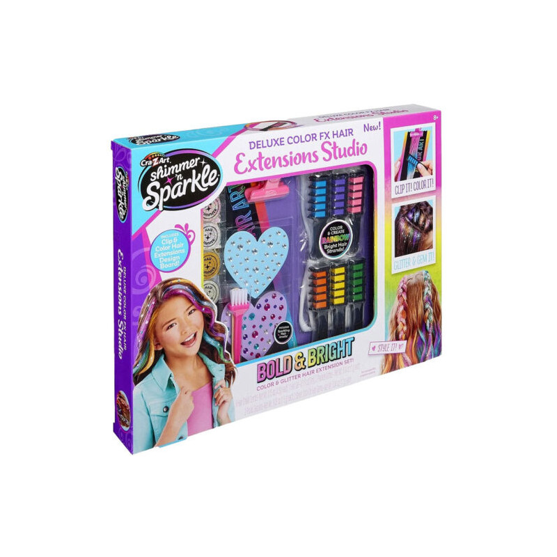 Shimmer 'n Sparkle FX Hair Extensions - Deluxe Value set Shimmer 'n Sparkle FX Hair Extensions - Deluxe Value set