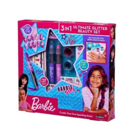 Barbie 3 in 1 Ultimate Glitter Beauty Set