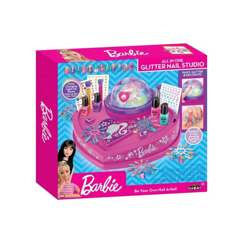 Barbie All in One Glitter Nail Studio Barbie All in One Glitter Nail Studio