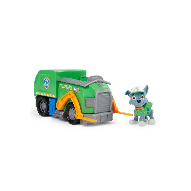 VEHICULE + FIGURINE ROCKY La Pat' Patrouille VEHICULE + FIGURINE ROCKY La Pat' Patrouille