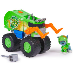 VÉHICULE + FIGURINE RESCUE WHEELS ROCKY La Pat' Patrouille