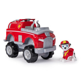VEHICULE + FIGURINE MARCUS JUNGLE PUPS La Pat' Patrouille