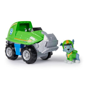VEHICULE + FIGURINE ROCKY JUNGLE PUPS La Pat' Patrouille