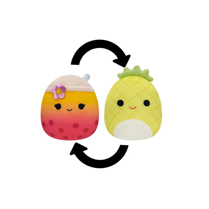 SQK - Little Plush (5" Squishmallows) (Bubble Tea to Pineapple - Flipamallows) SQK - Little Plush (5" Squishmallows) (Bubble Tea to Pineapple - Flipamallows)
