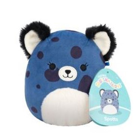 SQK - Little Plush (5" Squishmallows) (Navy Blue Cheetah W/Fuzzy Belly)