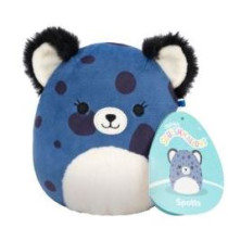 SQK - Little Plush (5" Squishmallows) (Navy Blue Cheetah W/Fuzzy Belly)