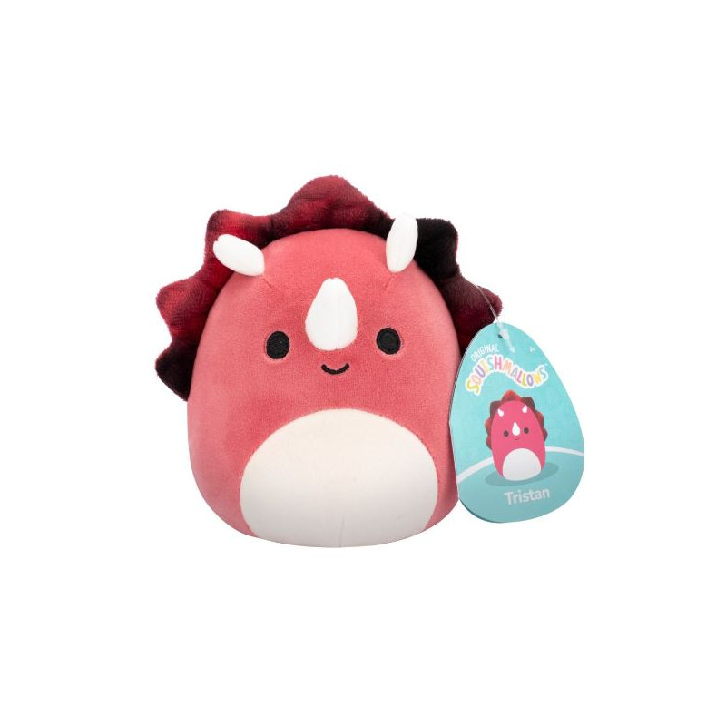 SQK - Little Plush (5" Squishmallows) (Tristan - Red Triceratops) SQK - Little Plush (5" Squishmallows) (Tristan - Red Triceratops)
