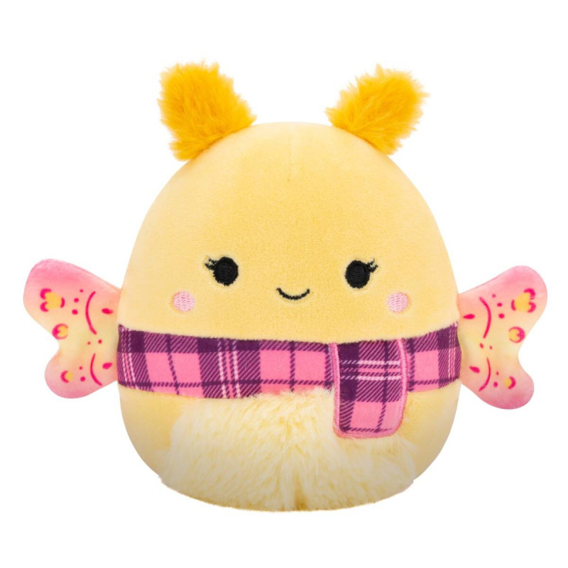 SQK - Little Plush (5" Squishmallows) (Miry - Yellow Moth W/Pink Plaid Scarf) SQK - Little Plush (5" Squishmallows) (Miry - Yellow Moth W/Pink Plaid Scarf)