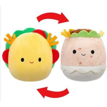 SQK - Little Plush (5" Squishmallow) (Tex - Taco/Bernardo - Burrito W/Silver Wrapper - Flipamallows)