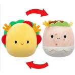 Jeux d'imagination pour enfants - SQK - Little Plush (5" Squishmallow) (Tex - Taco/Bernardo - Burrito W/Silver Wrapper - Flip...