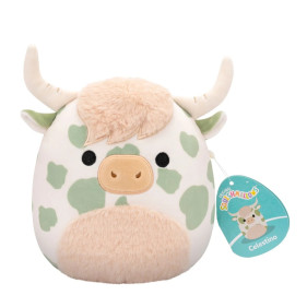 SQK - Little Plush (7.5" Squishmallows) (Sage Green Spotted Highland Cow)