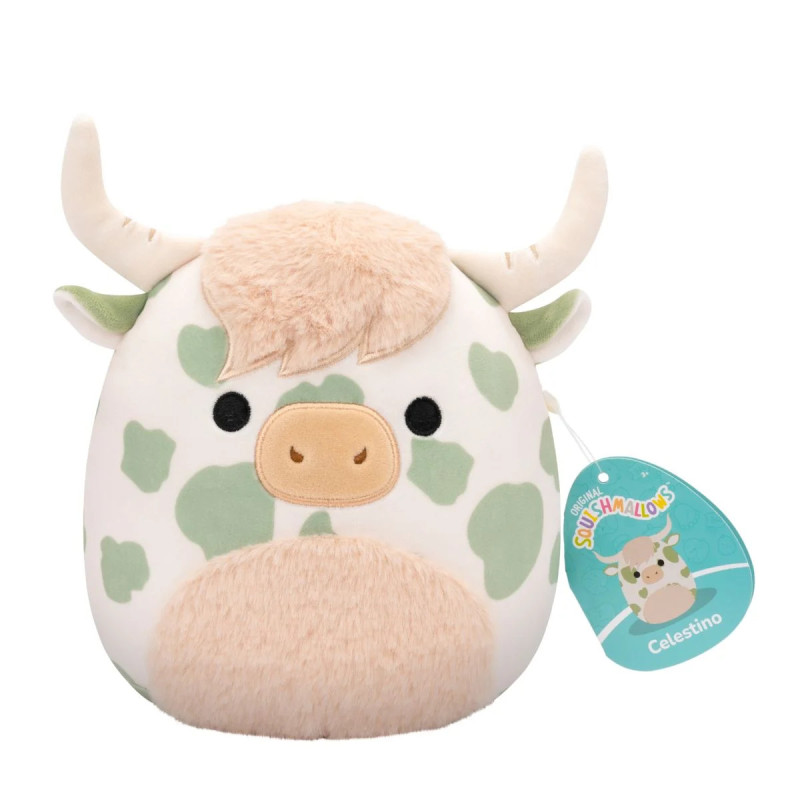SQK - Little Plush (7.5" Squishmallows) (Sage Green Spotted Highland Cow) SQK - Little Plush (7.5" Squishmallows) (Sage Green Spotted Highland Cow)
