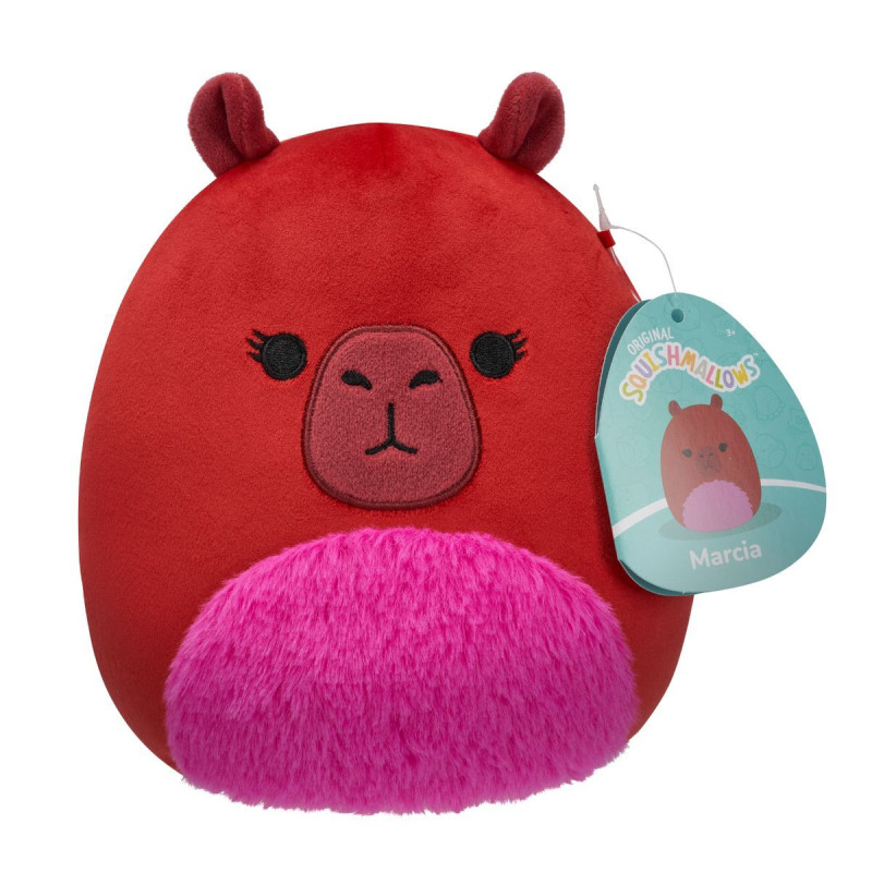 SQK - Little Plush (7.5" Squishmallows) (Maroon Capybara W/Eyelashes) SQK - Little Plush (7.5" Squishmallows) (Maroon Capybara W/Eyelashes)