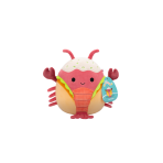 Jeux d'imagination pour enfants - SQK - Little Plush (7.5" Squishmallows) (Lorono - Red Lobster in Lobster Roll) - Livraison ...