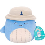 Jeux d'imagination pour enfants - SQK - Little Plush (7.5" Squishmallows) (Samir - Blue Whale W/Tan Bucket Hat) Lobster Roll)...