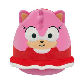 SQK- Little Plush (8" Squishmallow) (Sega - Amy Rose)