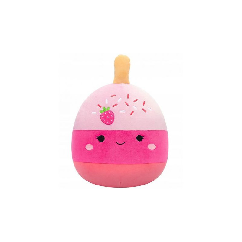 SQK - Medium Plush (12" Squishmallows) (Pama - Pink Strawberry Cake Pop) SQK - Medium Plush (12" Squishmallows) (Pama - Pink Strawberry Cake Pop)
