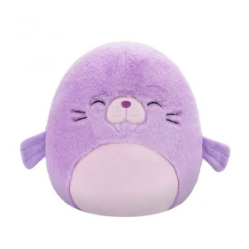SQK - Medium Plush (12" Squishmallows) (Winnie - Purple Walrus - Fuzzamallows)
